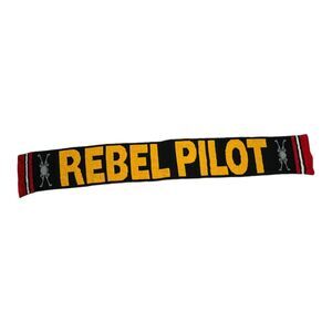 Star Wars‎ Rebel Pilot Neck Scarf 51 Inches Long Black Yellow X-Wing